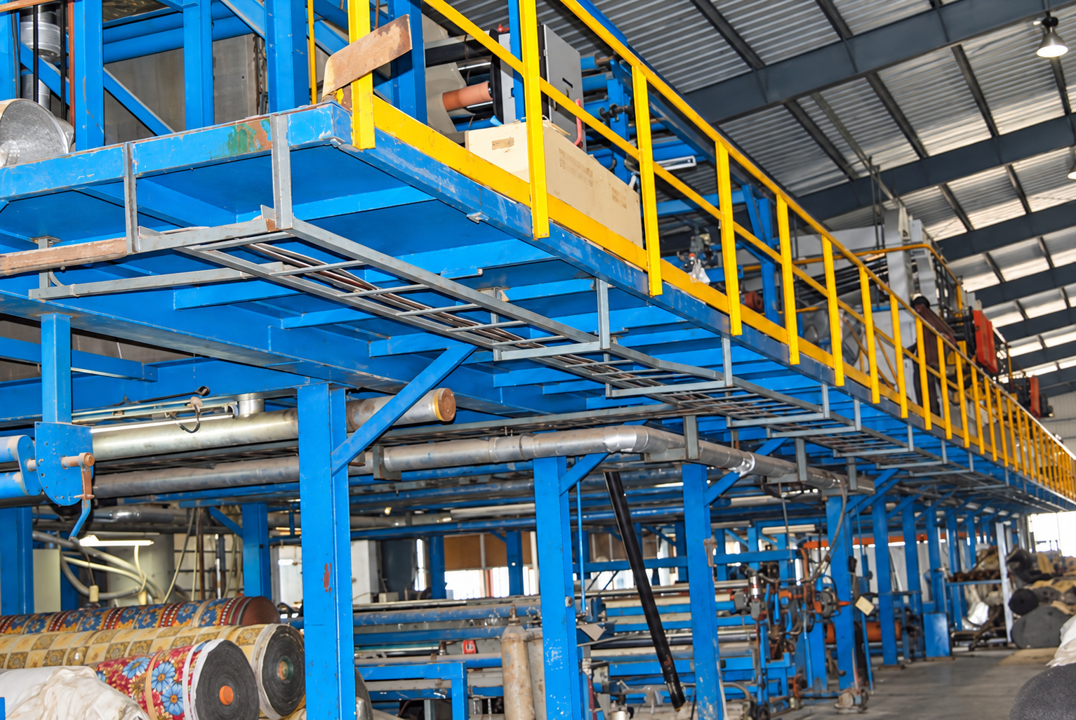 Backing production at DC Mills